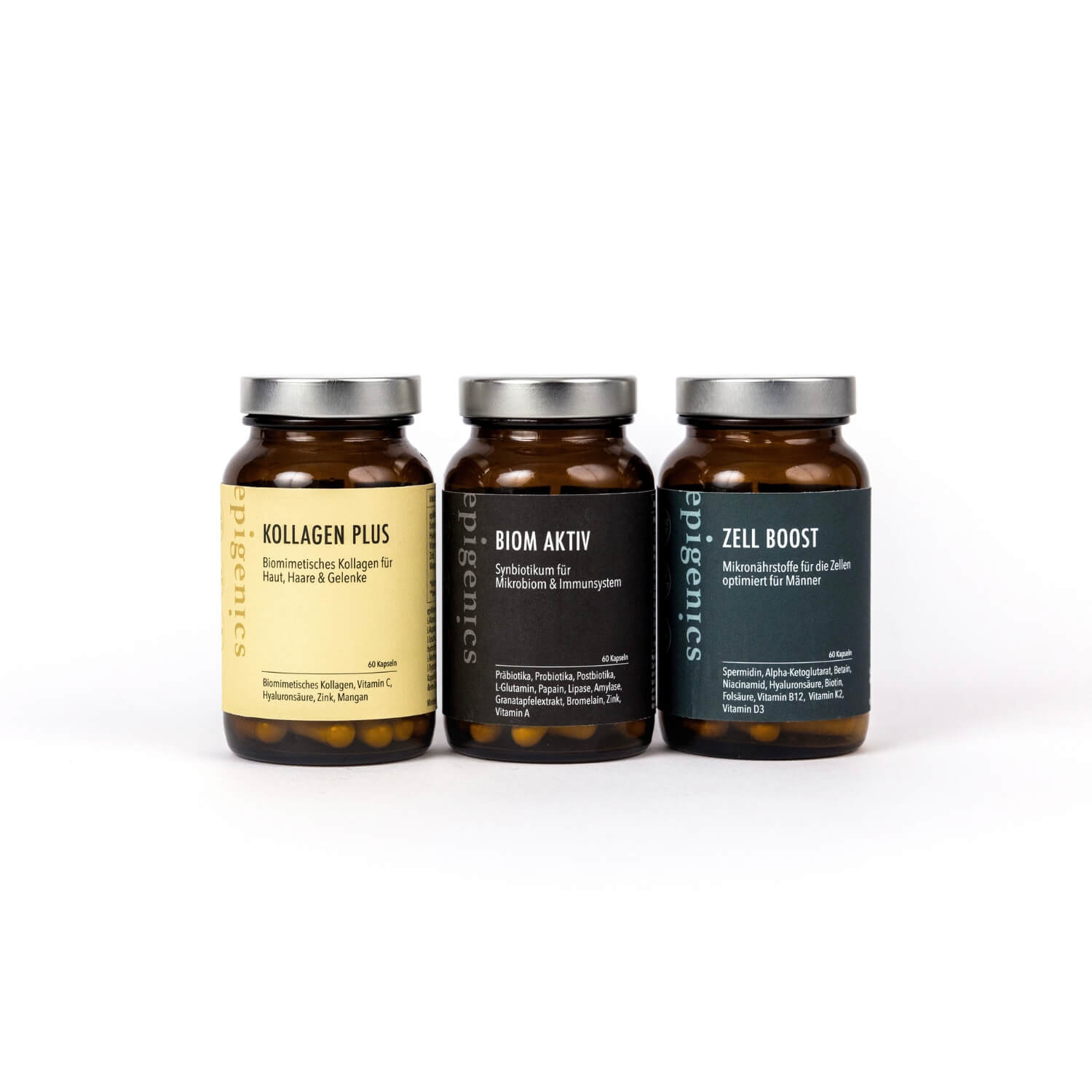 Zell Boost + Kollagen Plus + Biom Aktiv