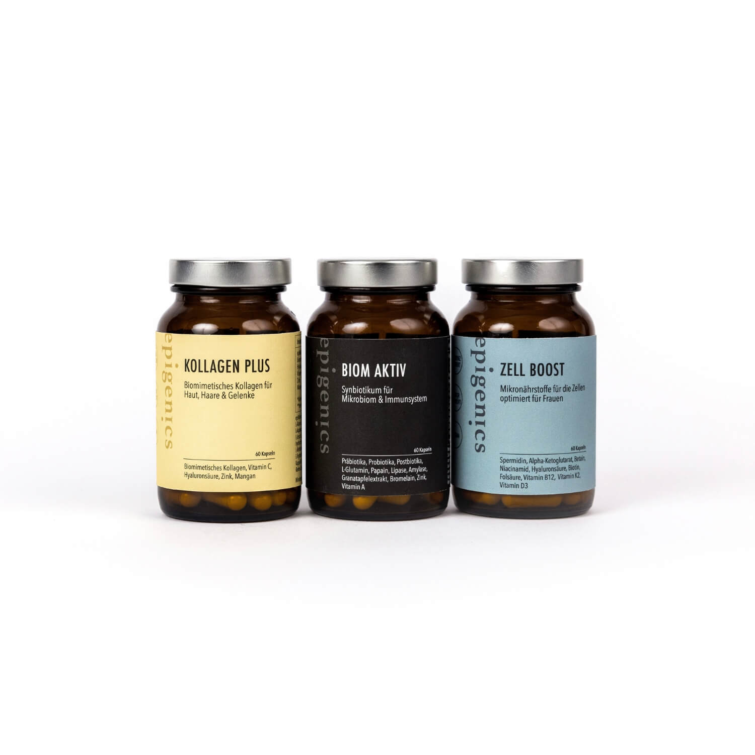 Zell Boost + Kollagen Plus + Biom Aktiv