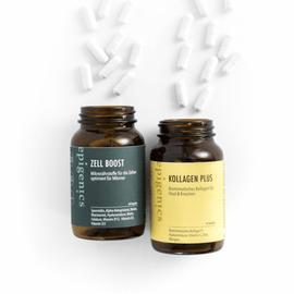 Zell Boost + Kollagen Plus – Täglicher Nährstoffbedarf des Körpers | Epigenics