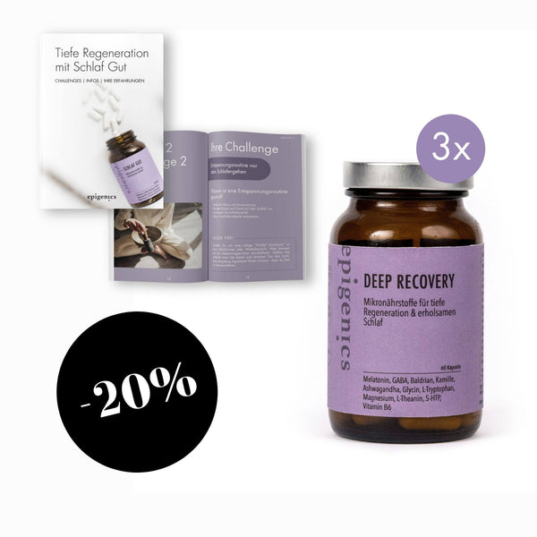 Deep Recovery | Tiefenregeneration | Nahrungsergänzungsmittel für ein gesundes Leben | Epigenics