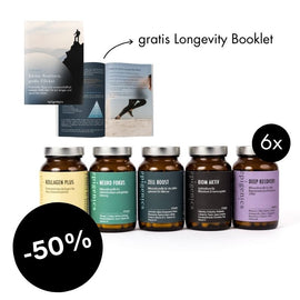 Zell Boost + Kollagen Plus + Neuro Fokus + Deep Recovery + Biom Aktiv | Challenge