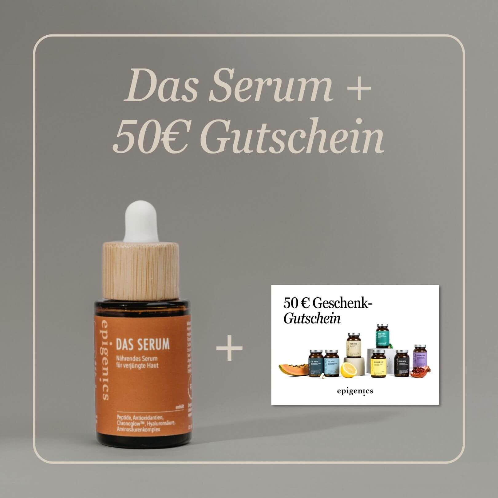 Gutschein | 50€ + Das Serum