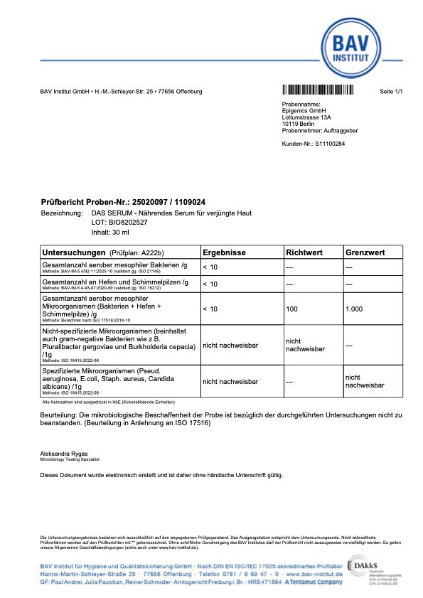 Unabhängige Testergebnisse