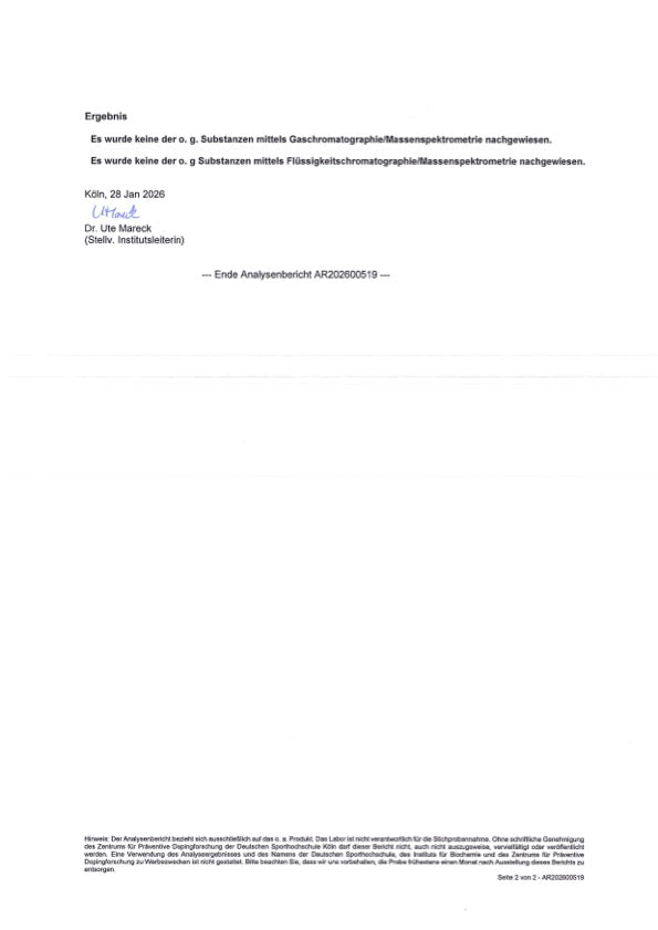 Kölner Liste Zertifikat