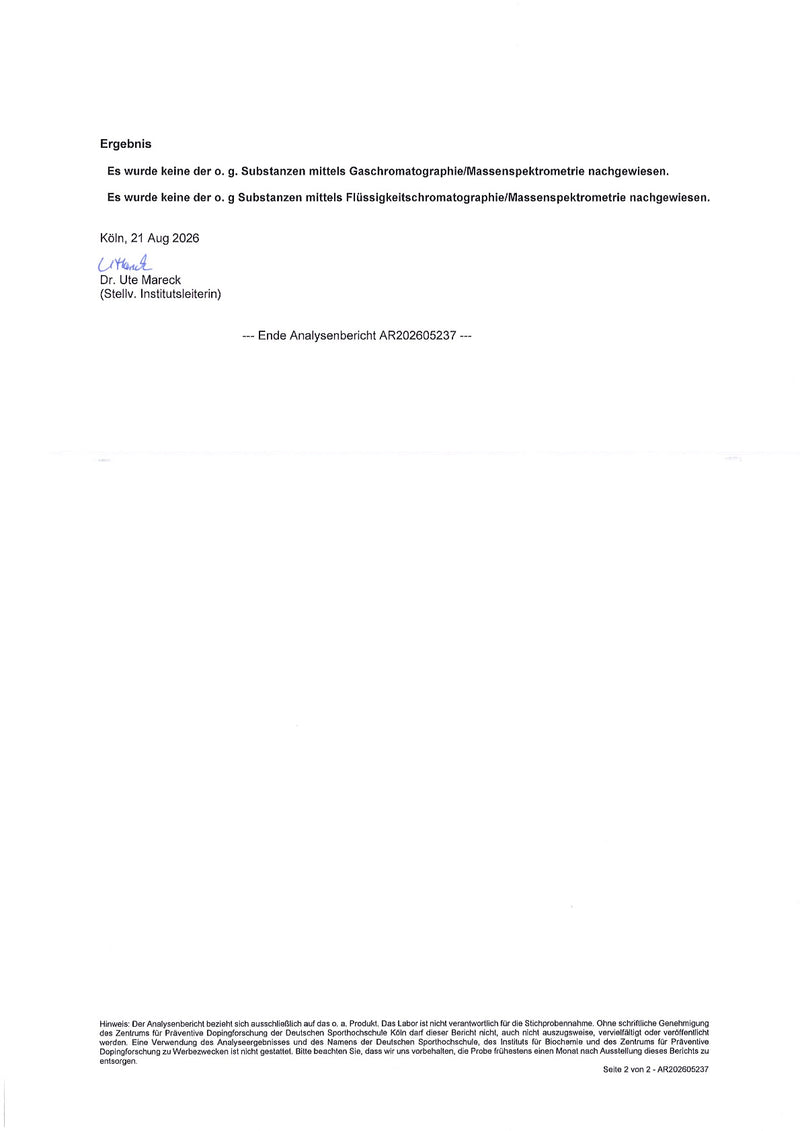 Kölner Liste Zertifikat
