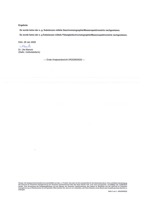 Kölner Liste Zertifikat