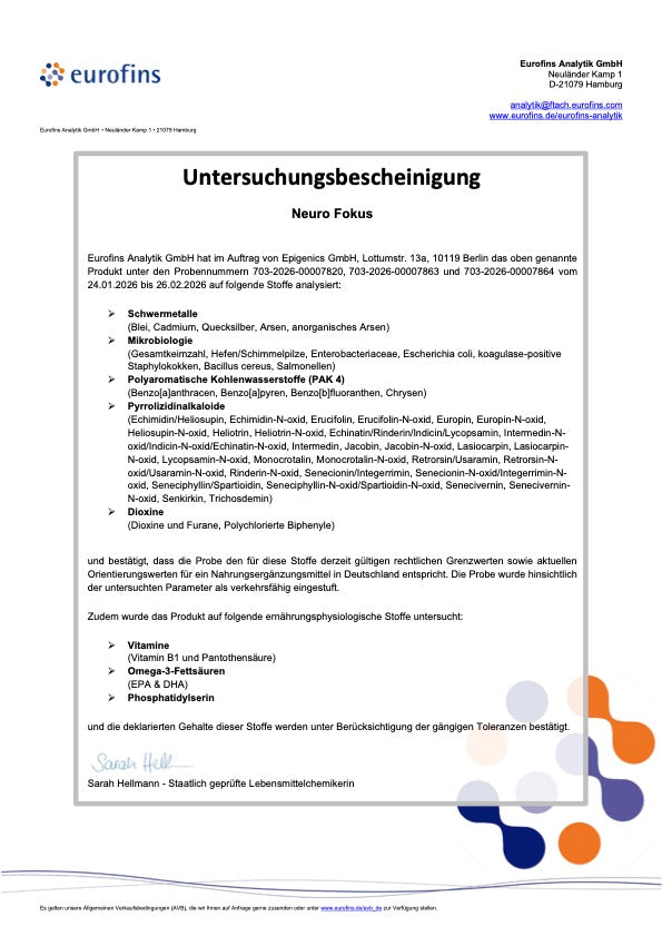 Unabhängige Testergebnisse