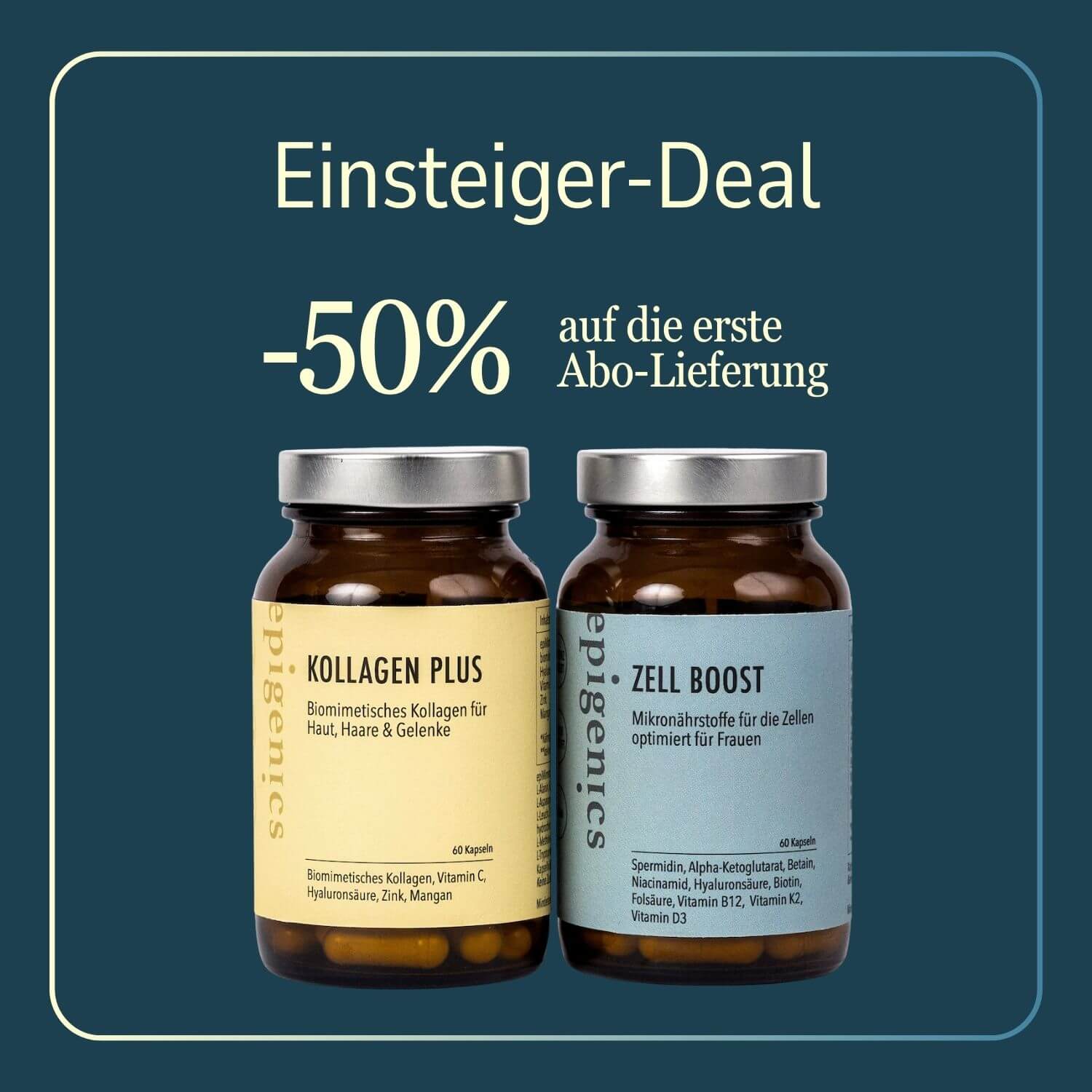 Zell Boost + Kollagen Plus | Einsteiger-Deal