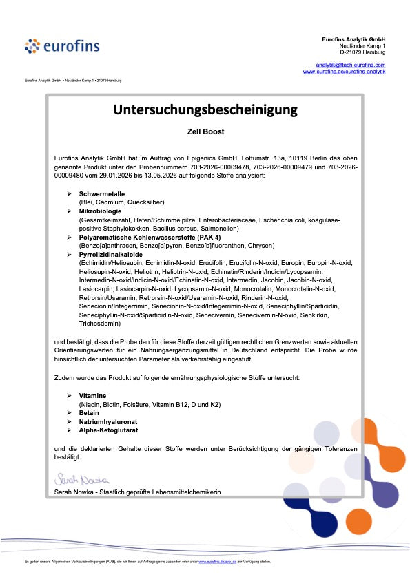 Unabhängige Testergebnisse